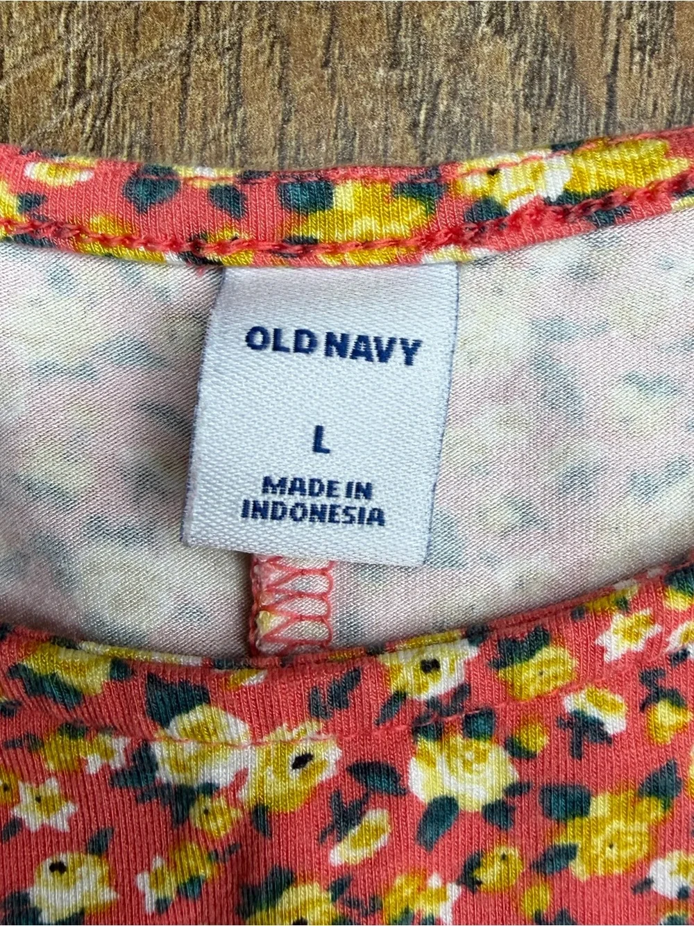 Old Navy Women’s Swing Sleeveless High Neck Mini Dress Floral Large